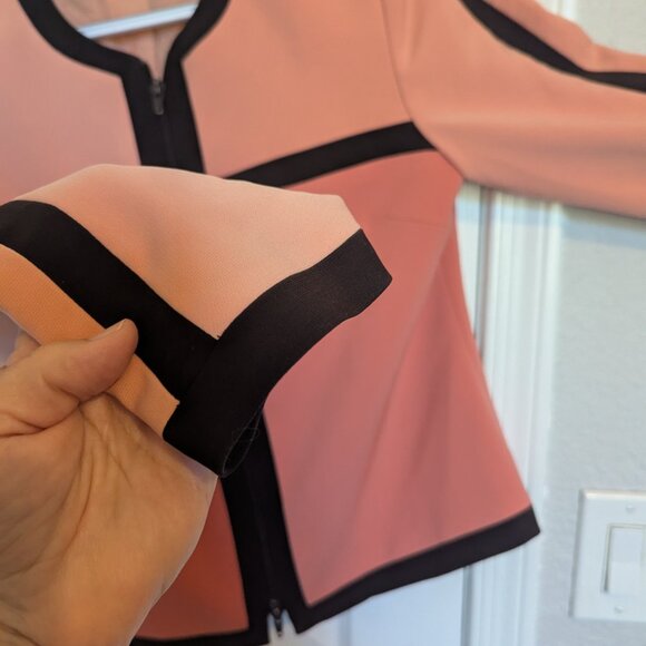 Colorblock Perfection! | Studio G | 8 | Blush / Sienna | 2 Pc Suit | EUC - Picture 10 of 12
